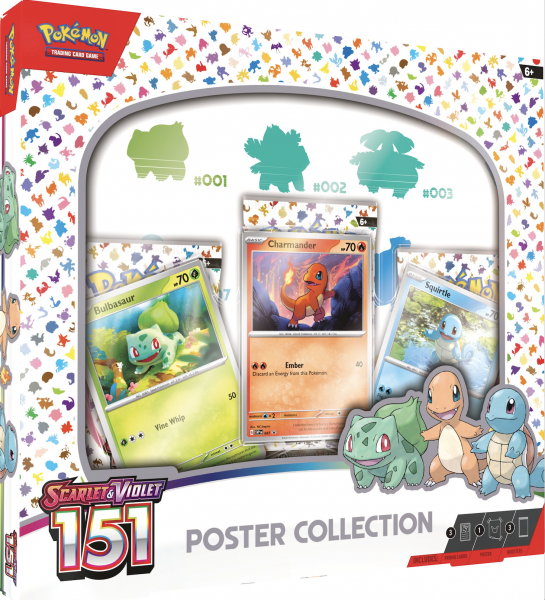 Pokemon Scarlet and Violet 151 poster collection